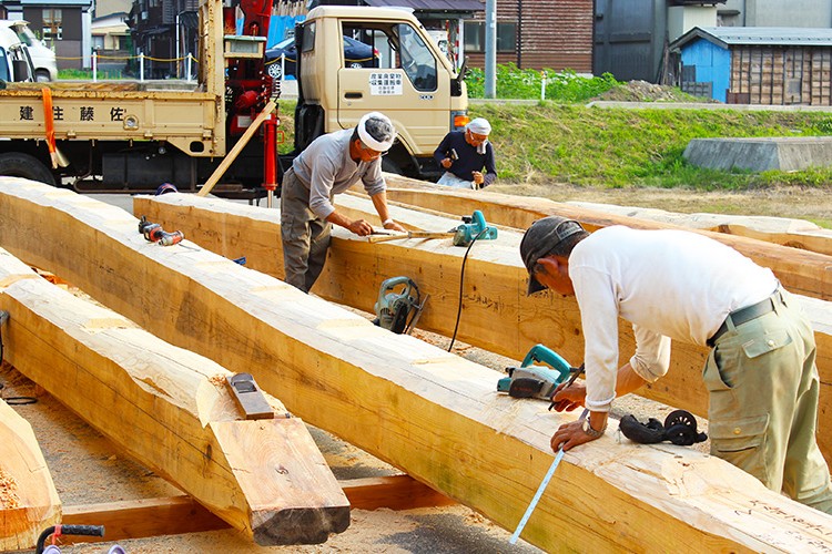 015_渡辺酒造店豊醸蔵建設の様子
